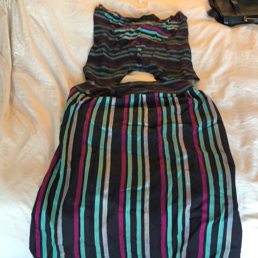 2 piece appliqué sarong made in Italy